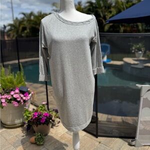 Splendid Gray off shoulder Women's Dress